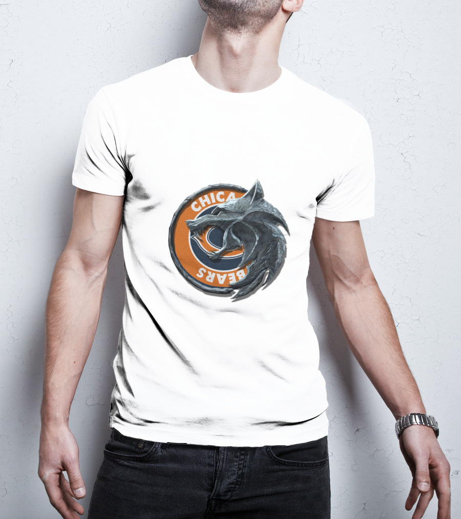 Chicago Bears 2006 Wolf Logo Nfl Crossover Cht1Twnfl2006 T-Shirt