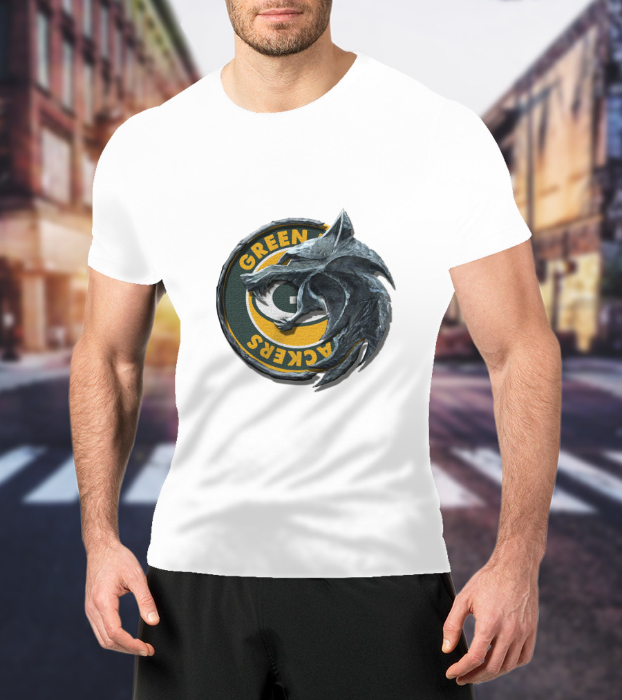 Green Bay Packers Wolf Emblem Cht1Twnfl2012 T-Shirt