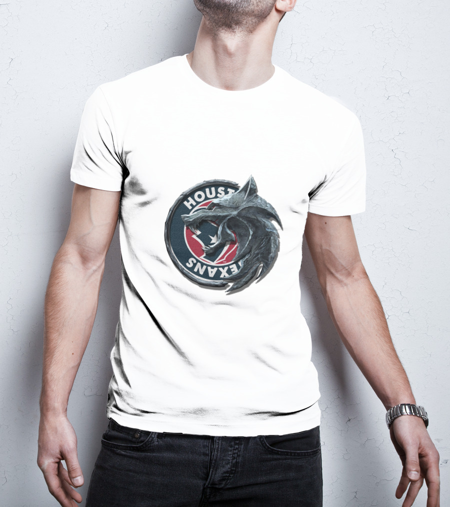 Houston Texans Wolf Hybrid Nfl 2013 T-Shirt