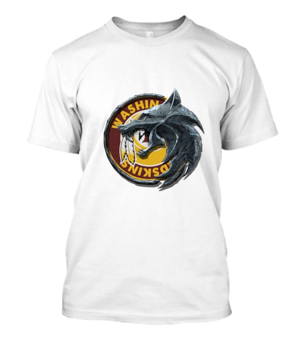 Washing Redskins Dragon Logo Cht1Twnfl2031 T-Shirt