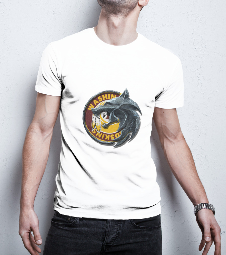Washing Redskins Dragon Logo Cht1Twnfl2031 T-Shirt