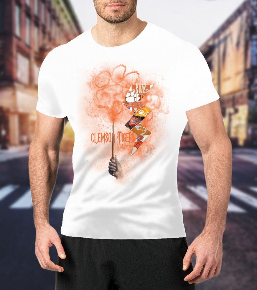 Clemson Tigers Paw Power Chtnca1003 T-Shirt