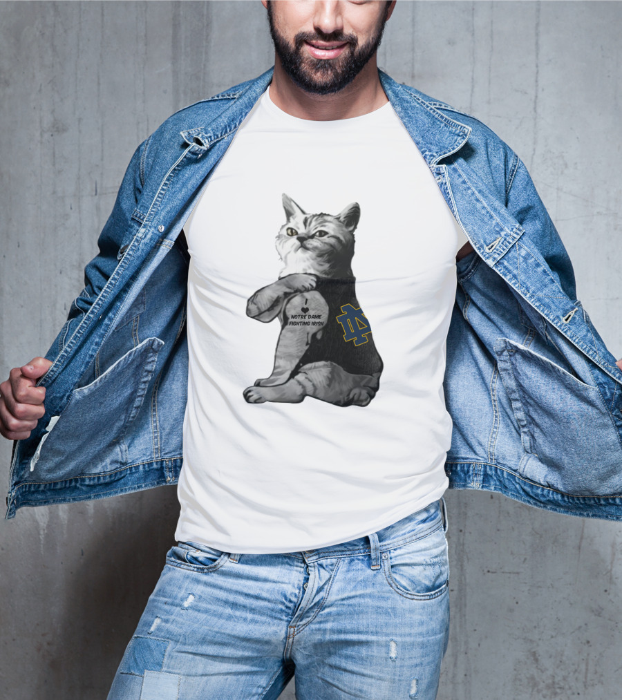 Notre Dame Fighting Irish Cat Nd T-Shirt