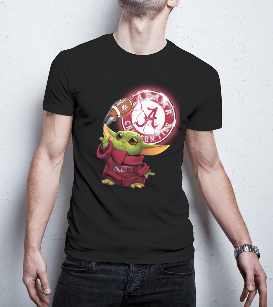 Alabama Crimson Tide Baby Alien Football Magic T-Shirt