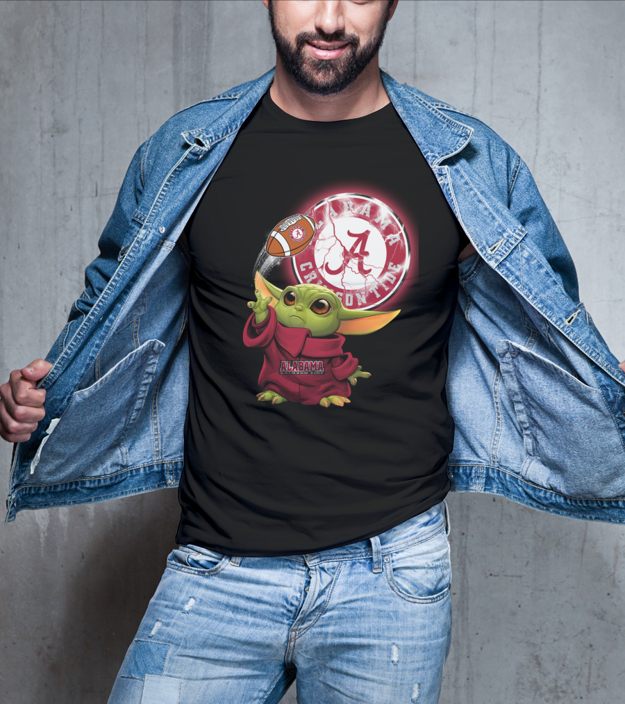 Alabama Crimson Tide Baby Alien Football Magic T-Shirt