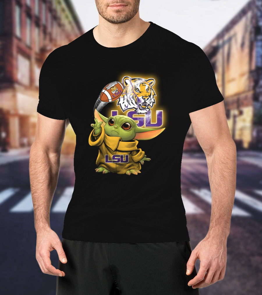 Lsu Tiger Football Baby Character Chtnca9014 T-Shirt