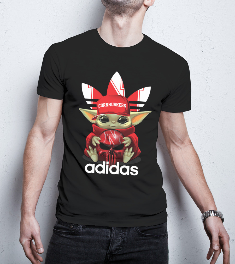 Cornhuskers Yoda Nebraska NCAA1 T-Shirt