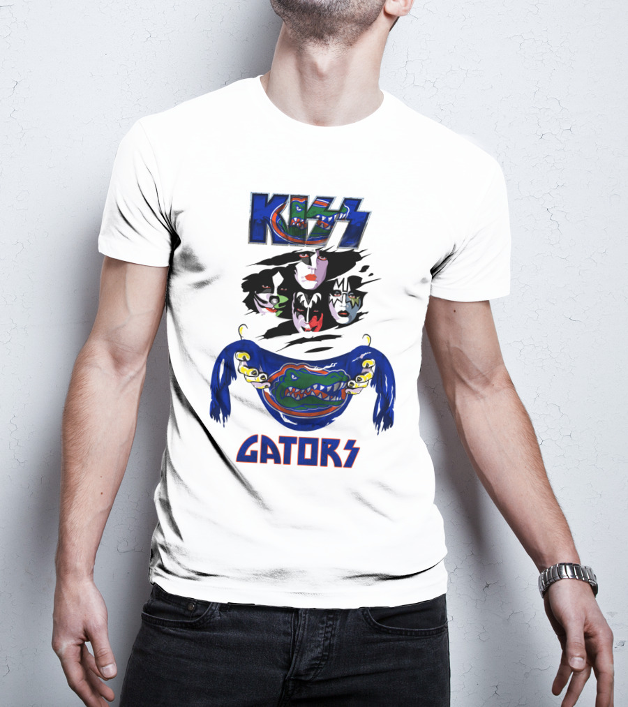 KISS Florida Gators Band Crossover T-Shirt