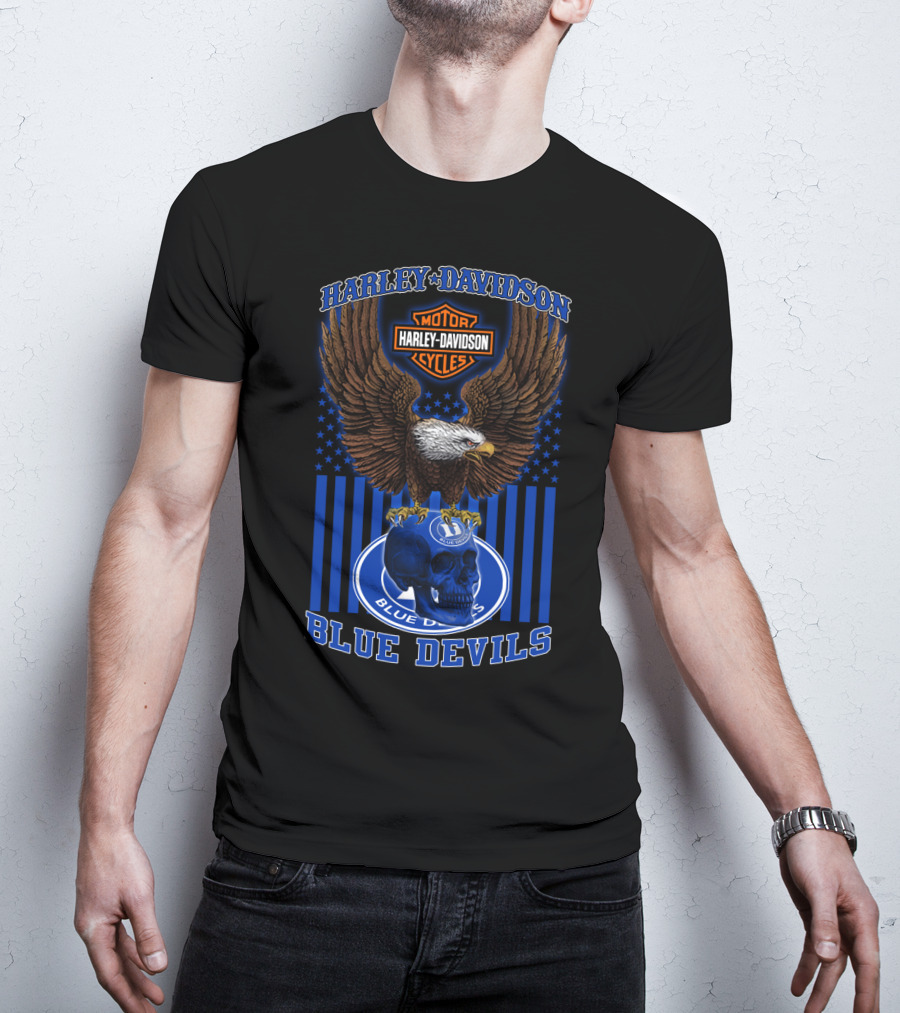 Harley Davidson Motorcycles Blue Devils Hd 04.21 T-Shirt