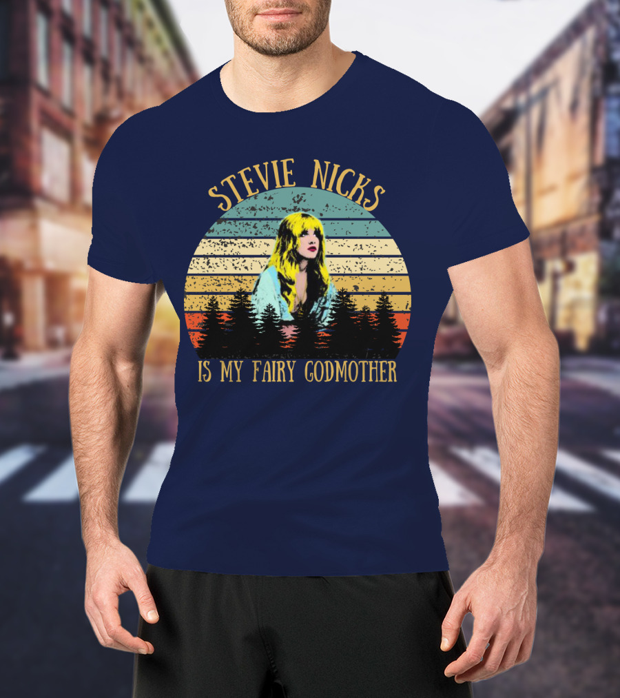 Stevie Nicks Is My Fairy Godmother Vintage Love T-Shirt