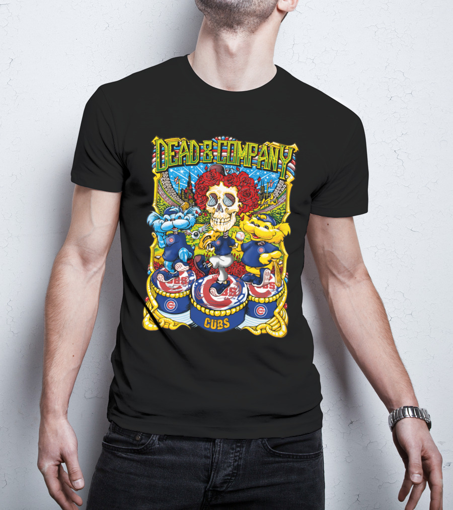 Dead & Company Cubs Mlb Collaboration T-Shirt