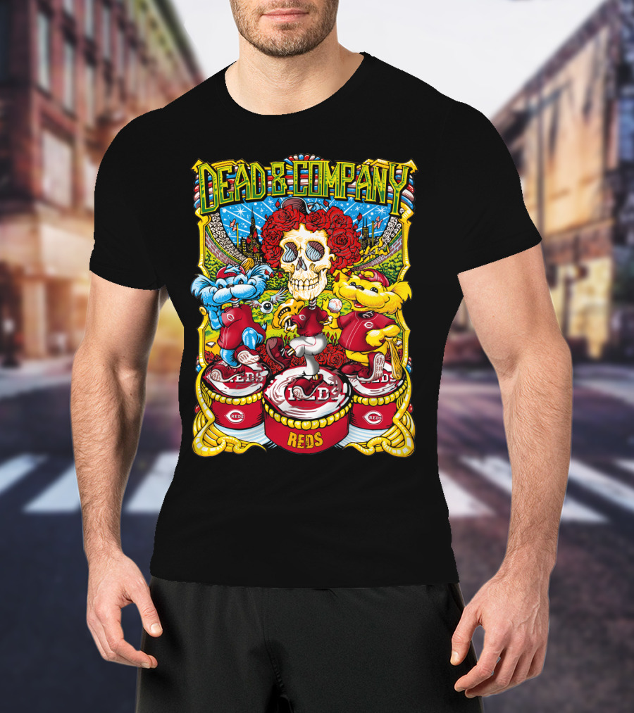 Dead & Company Reds Mlb 61 T-Shirt