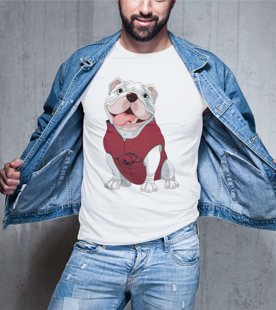 Arkansas Razorbacks Bulldog T-Shirt
