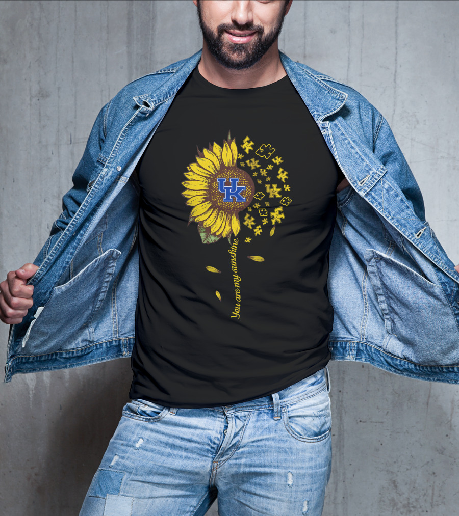 You Are My Sunshine Uk Ncaa Sunflower T-Shirt