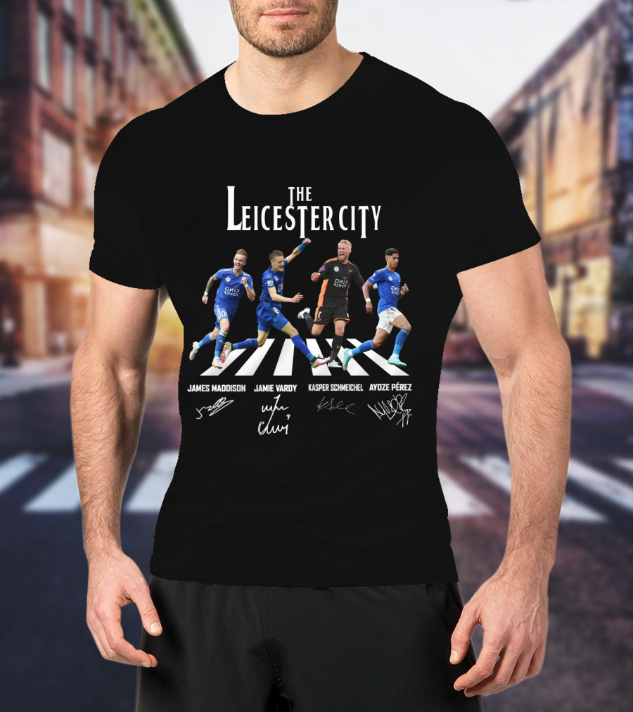 The Leicester City James Maddison Jamie Vardy Kasper Schmeichel Ayoze Pérez T-Shirt
