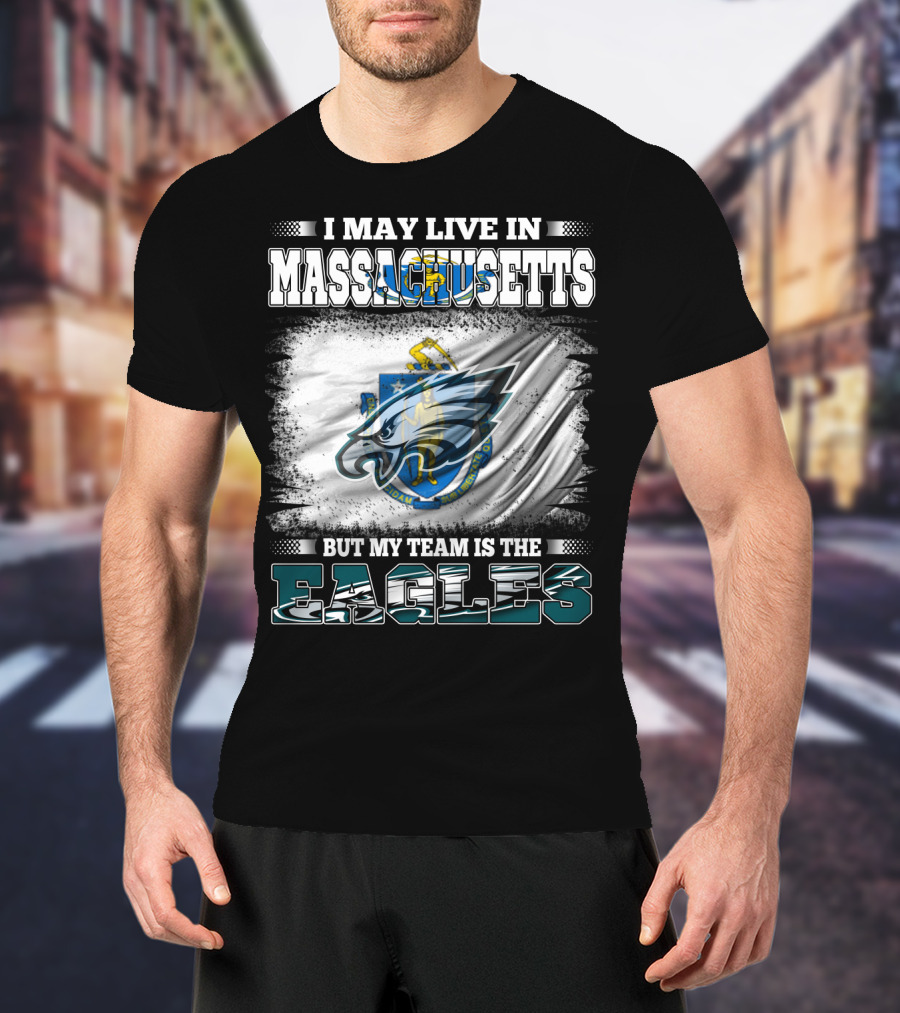 Massachusetts Roots Philadelphia Eagles T-Shirt