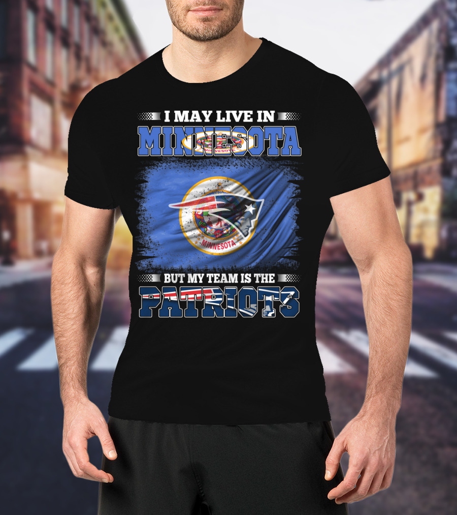 Minnesota Resident New England Patriots Team Loyalty T-Shirt