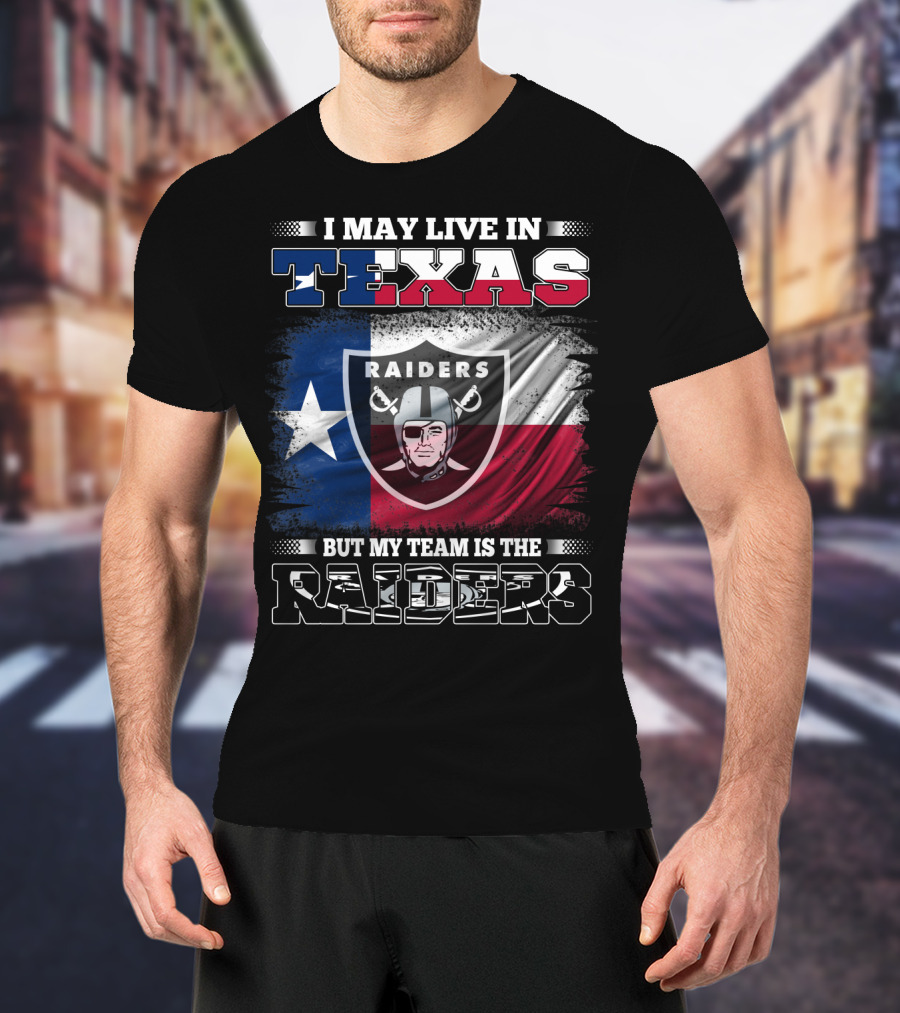 Texas Pride NFL Fans: Raiders Team Loyalty T-Shirt
