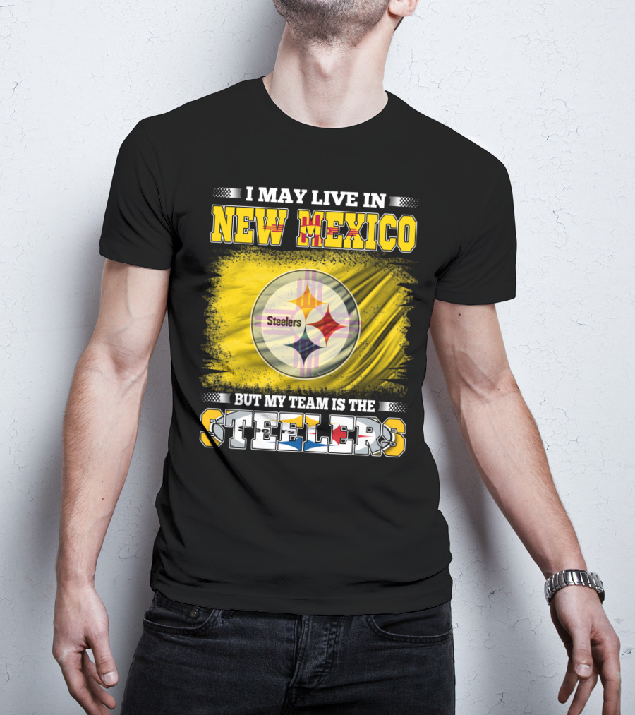 New Mexico Fan Of The Steelers Team T-Shirt