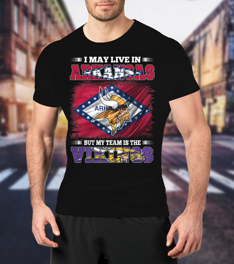 Arkansas Loyalty With Viking Pride Football Fan T-Shirt