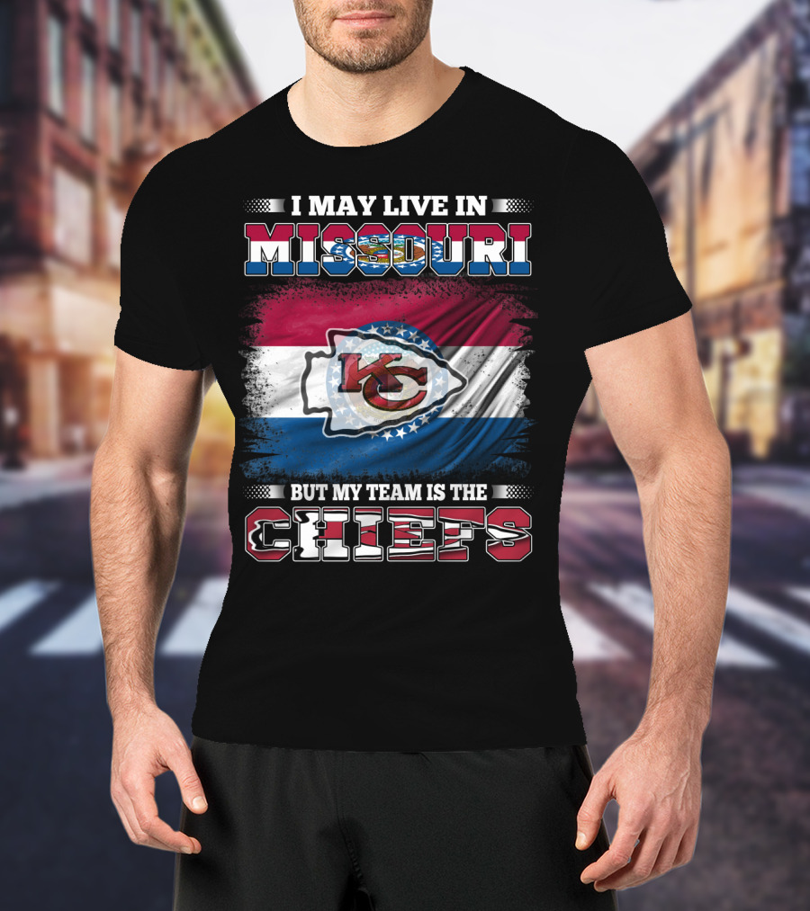 Missouri Pride Kansas City Chiefs Team Loyalty Fan T-Shirt