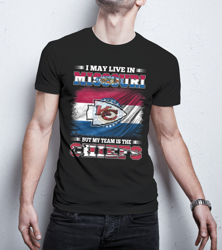 Missouri Pride Kansas City Chiefs Team Loyalty Fan T-Shirt