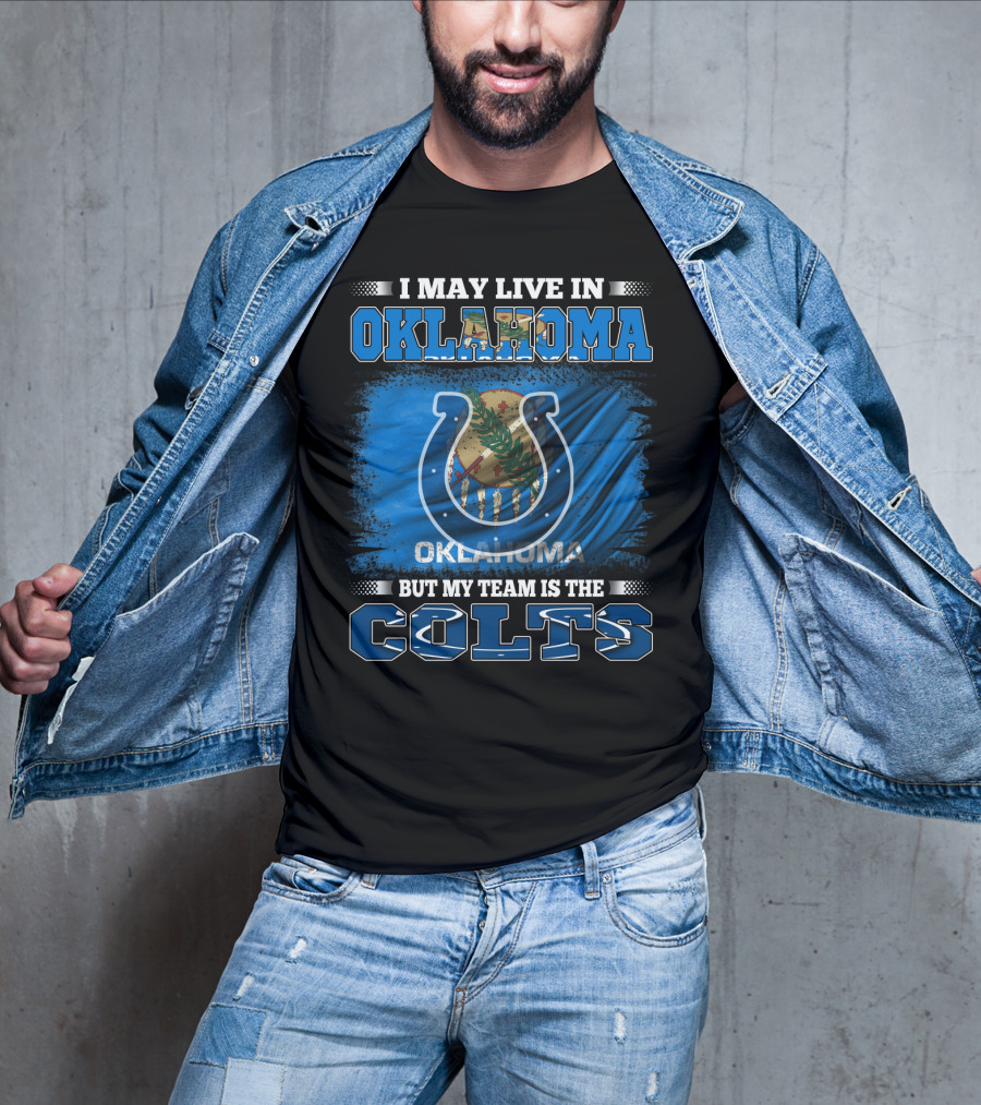 Oklahoma Loyalty Colts Fan Flag Pride T-Shirt
