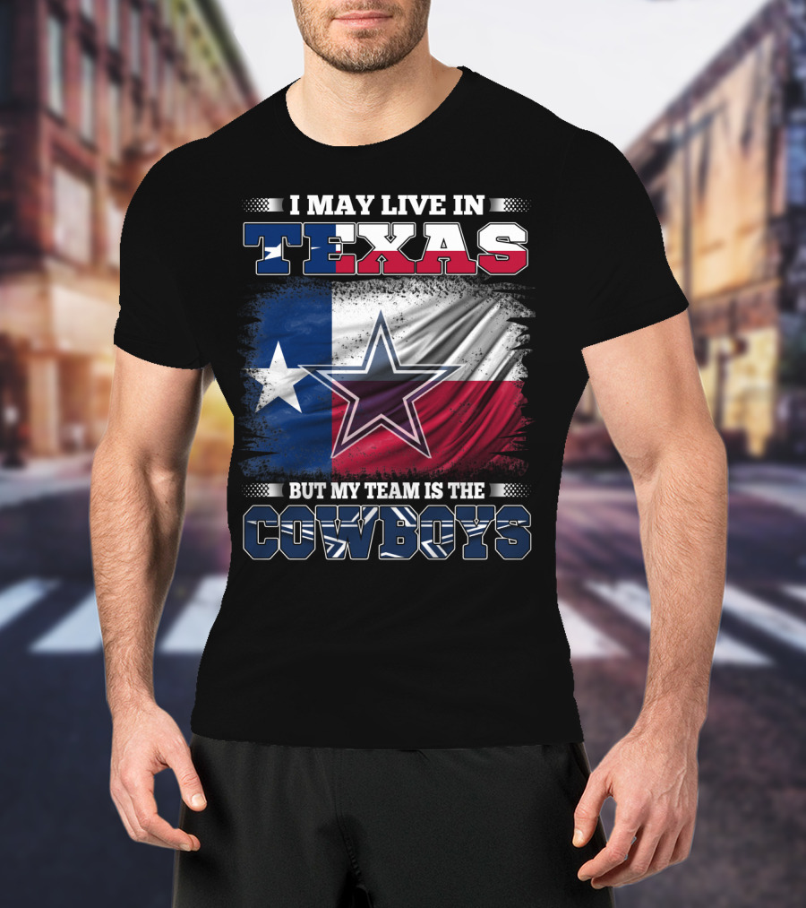 Texas Pride With Dallas Cowboys Star Fans T-Shirt