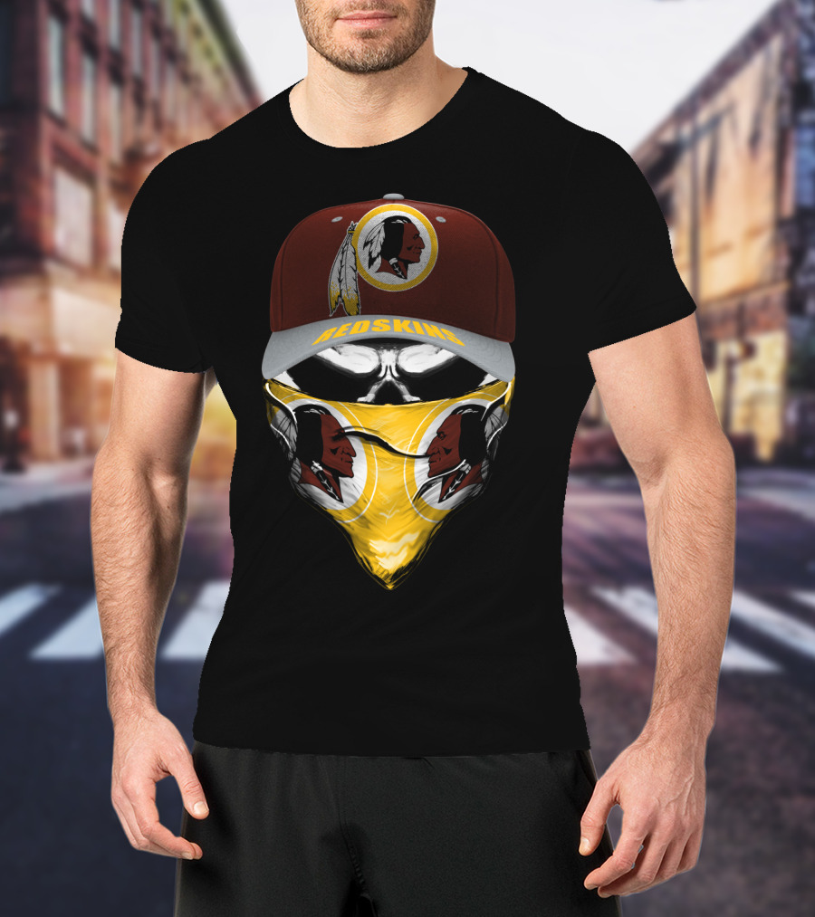 Redskins Washington Logo Feather Tribal T-Shirt