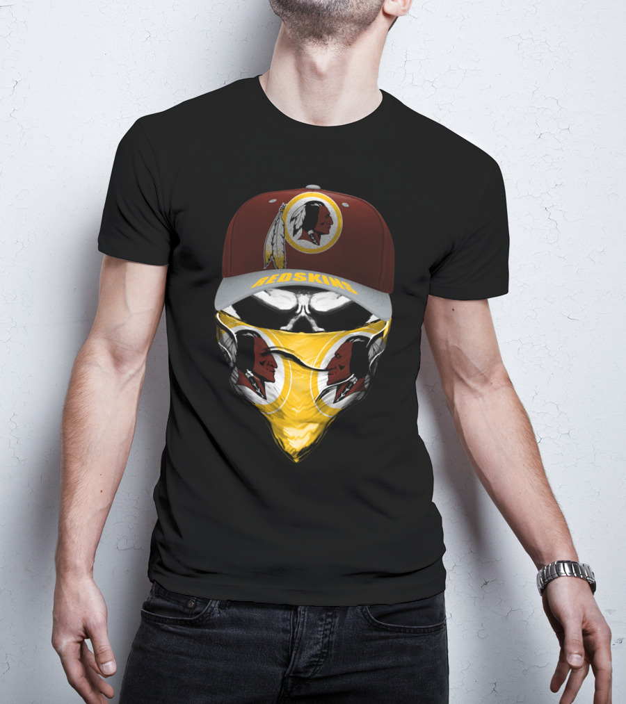 Redskins Washington Logo Feather Tribal T-Shirt