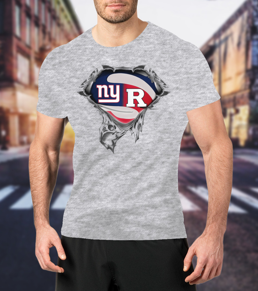 New York Giants Scarlet Knights Crossover T-Shirt