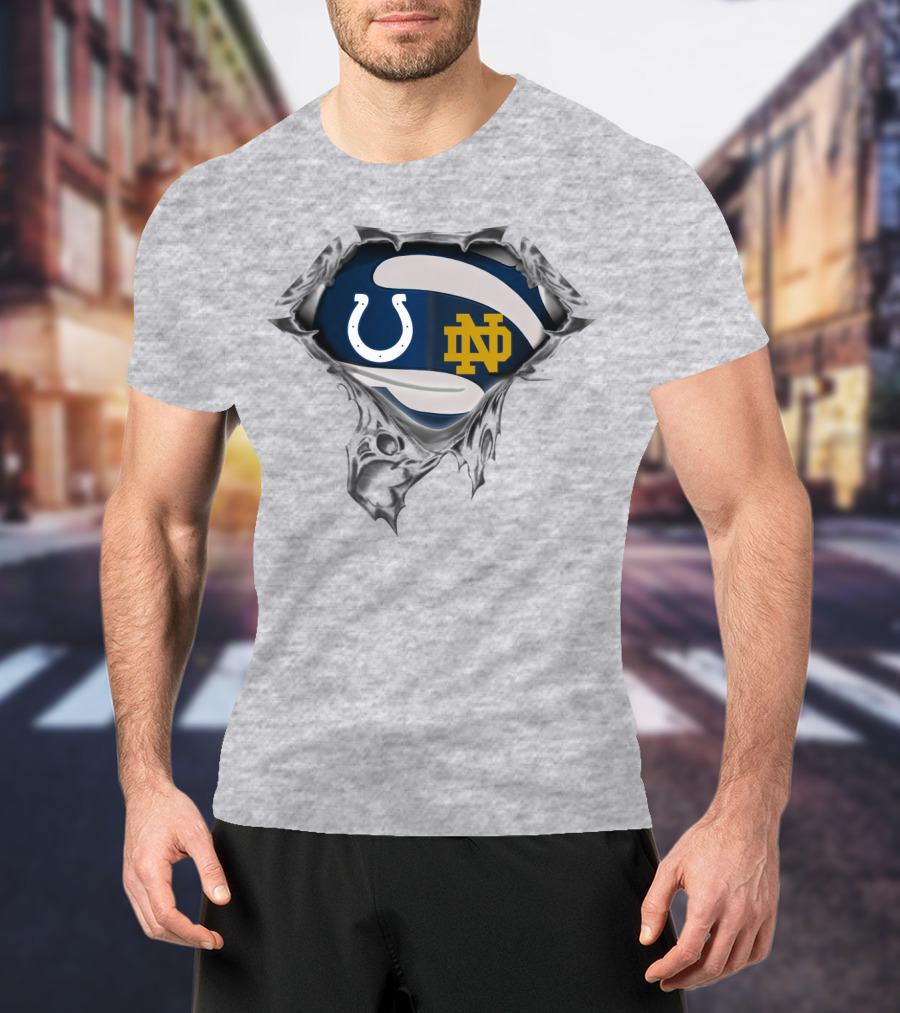 Colts Notre Dame Football Fusion T-Shirt
