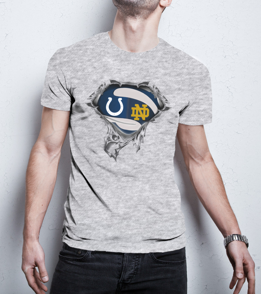 Colts Notre Dame Football Fusion T-Shirt