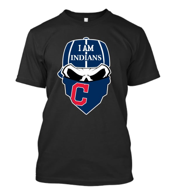 I Am Indians Skull C T-Shirt