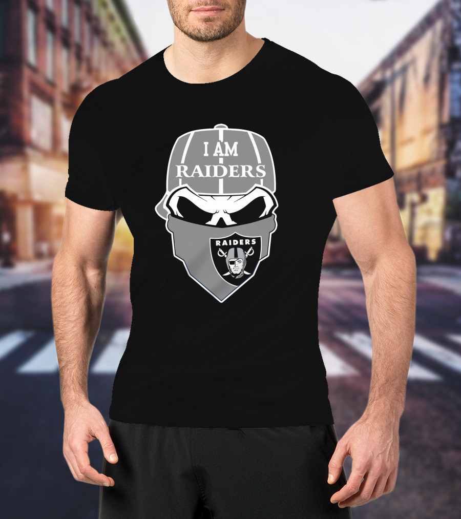 I Am Raiders Skull Raiders T-Shirt
