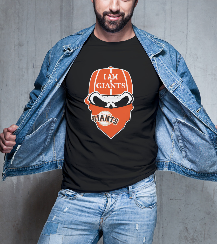 San Francisco Giants Skull I Am Giants T-Shirt