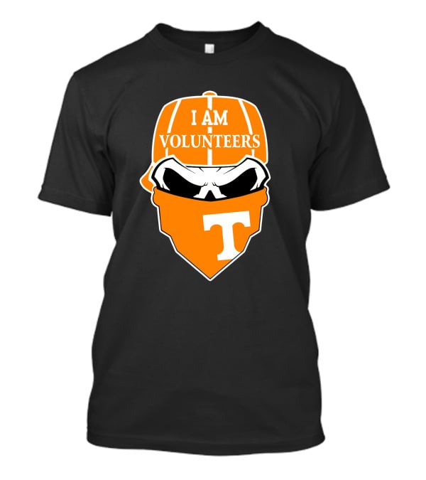 Tennessee Volunteers Skull I Am Volunteers T T-Shirt