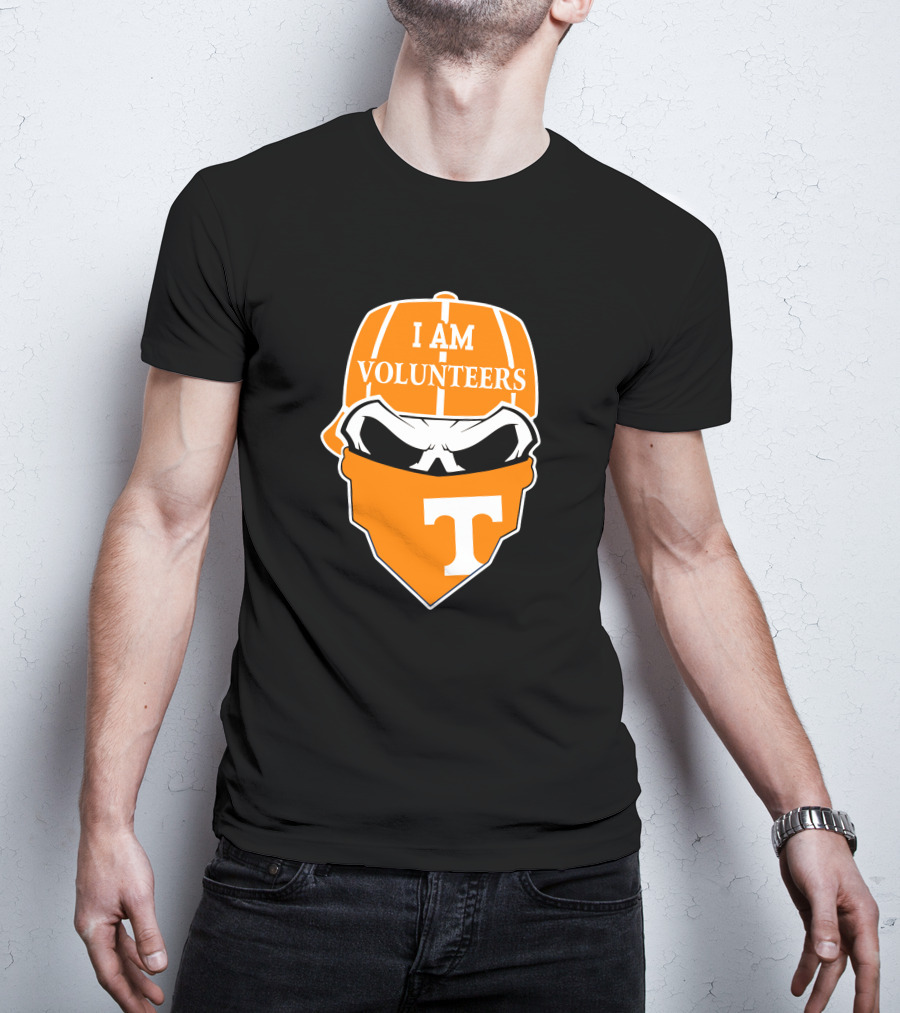 Tennessee Volunteers Skull I Am Volunteers T T-Shirt