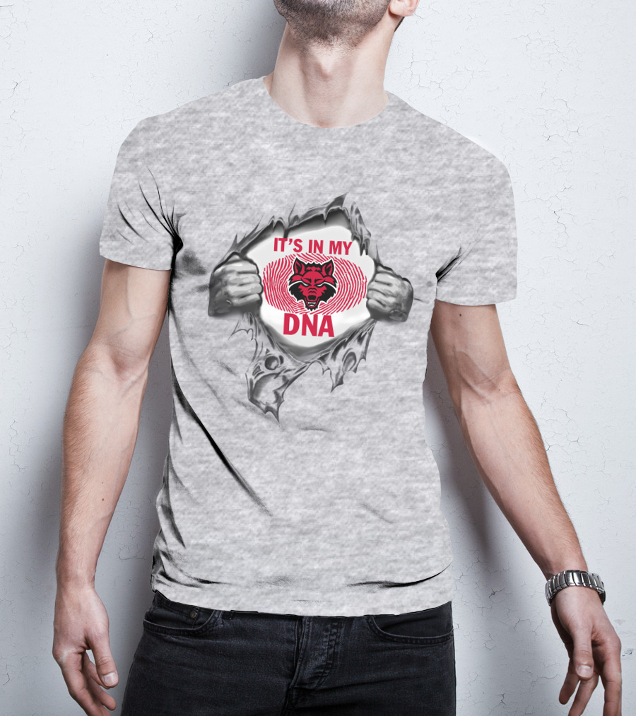 It's In My Dna Arkansas State Red Wolves T-Shirt