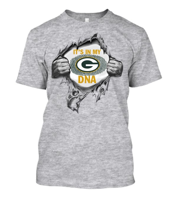 It's In My Green Bay Packers Dna T-Shirt