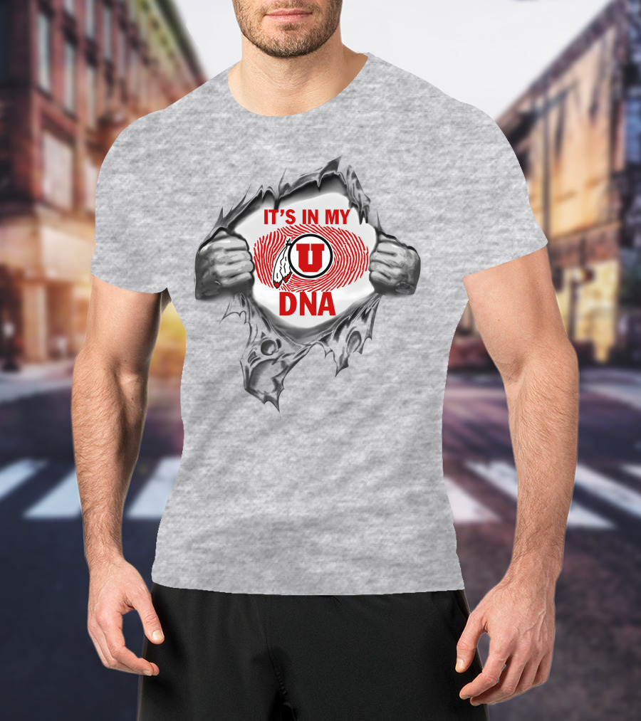 It's In My Utah Utes Dna T-Shirt