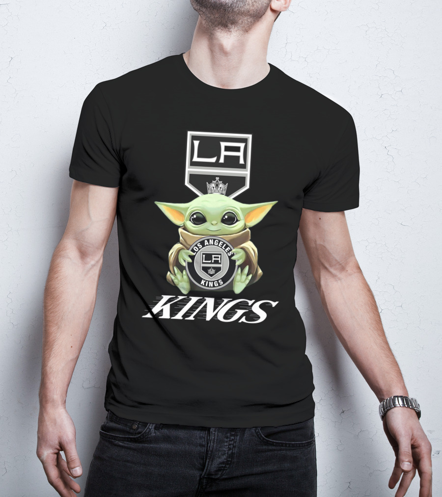 Los Angeles Kings Baby Yoda La Kings T-Shirt