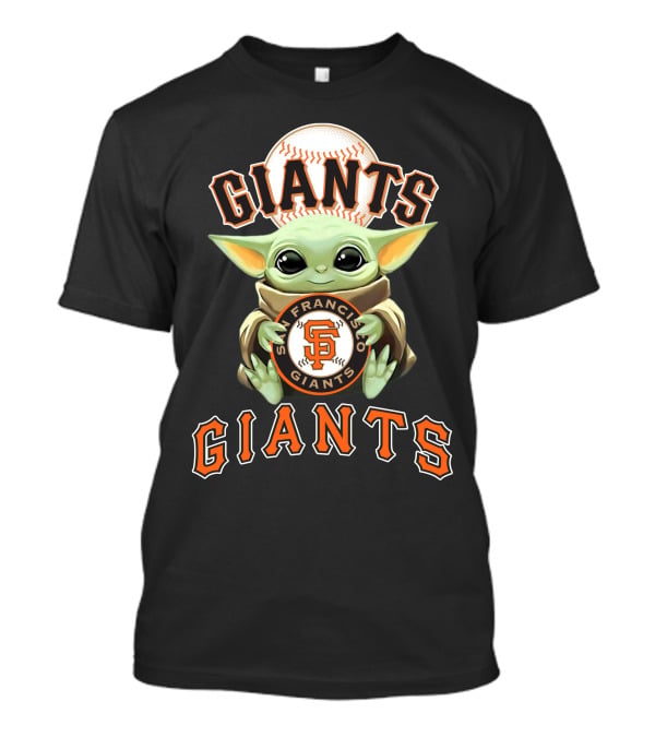San Francisco Giants Baby Yoda Giants Baseball T-Shirt