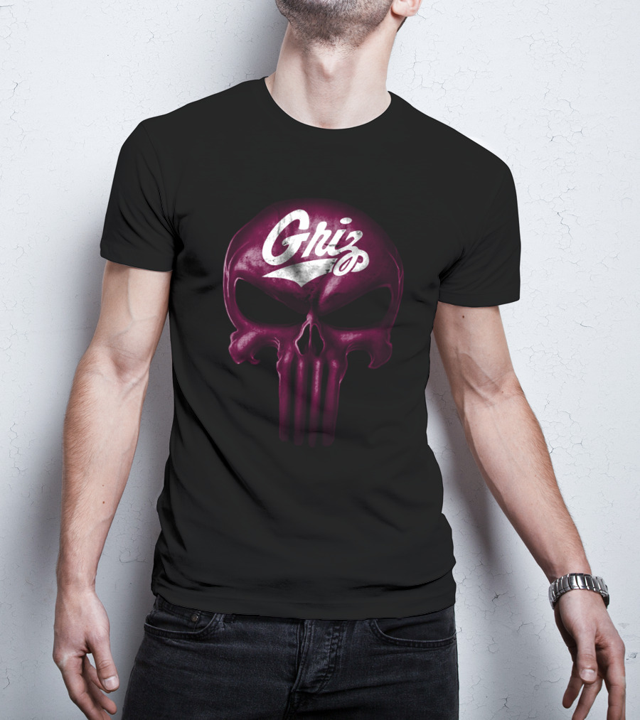 Griz Skull Montana Grizzlies T-Shirt