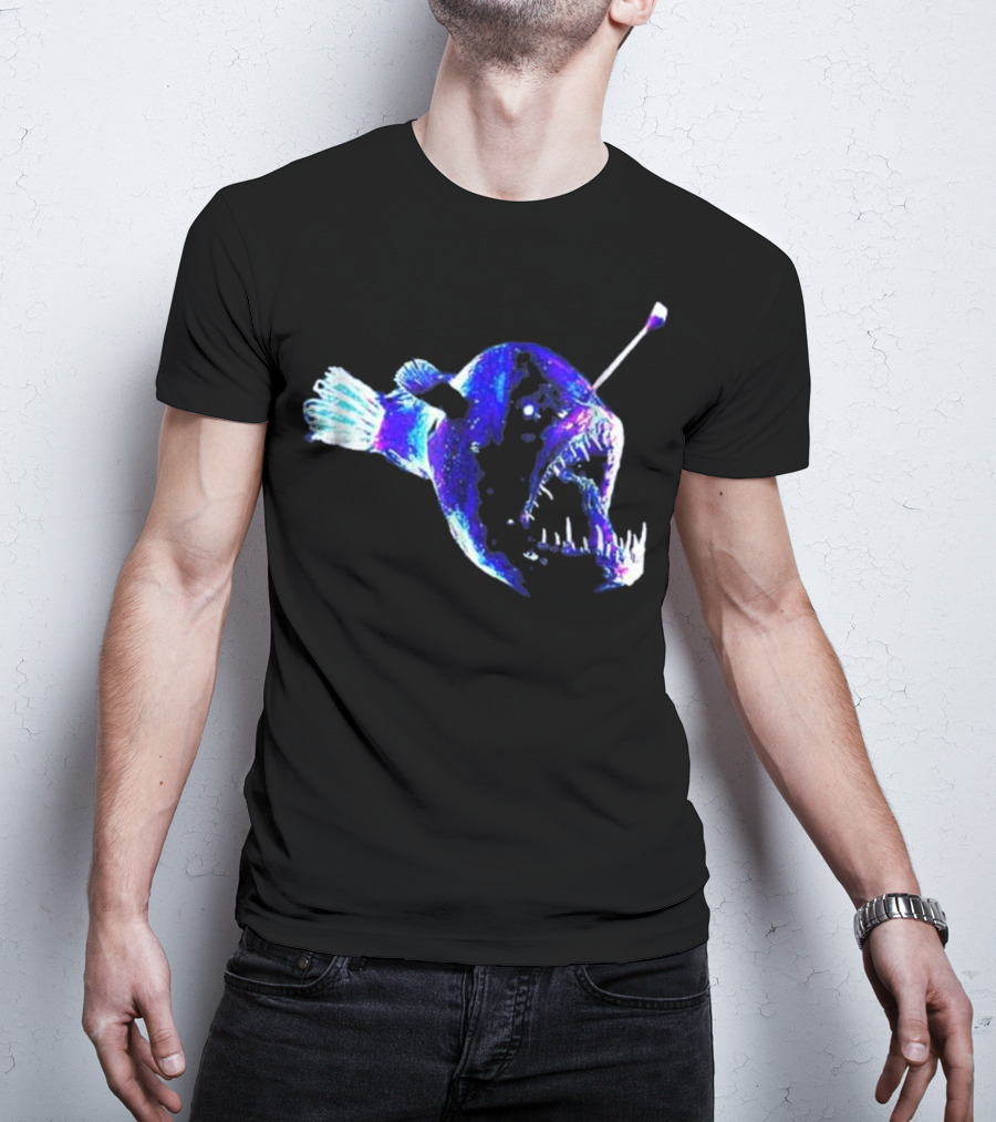 Angler Fish Night Glow Deep Sea Creature T-Shirt