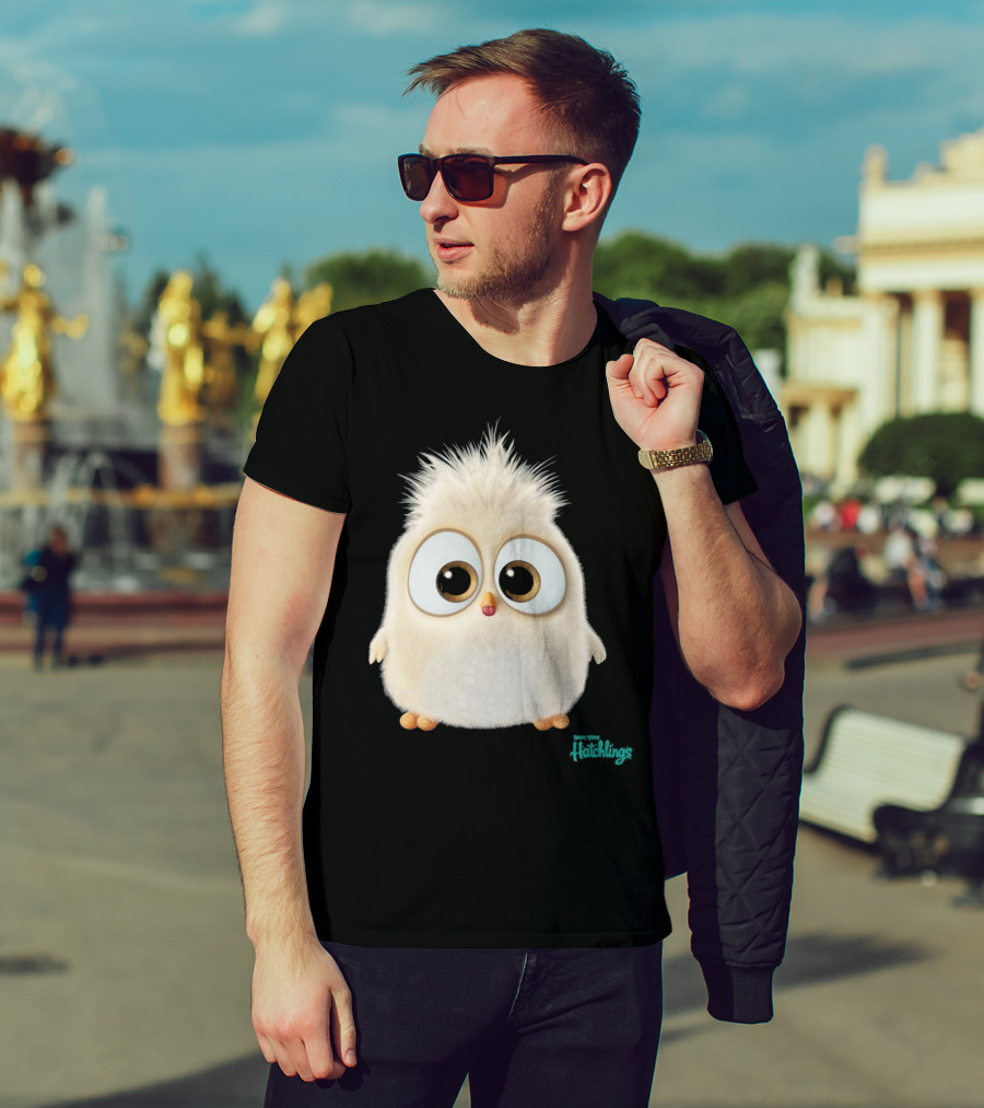 Angry Birds Hatchlings Cute Fuzzy Character T-Shirt