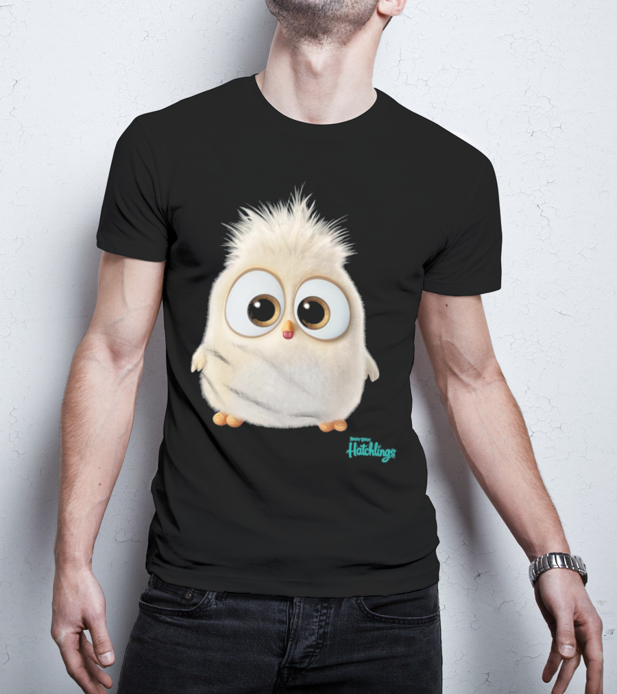 Angry Birds Hatchlings Cute Fuzzy Character T-Shirt
