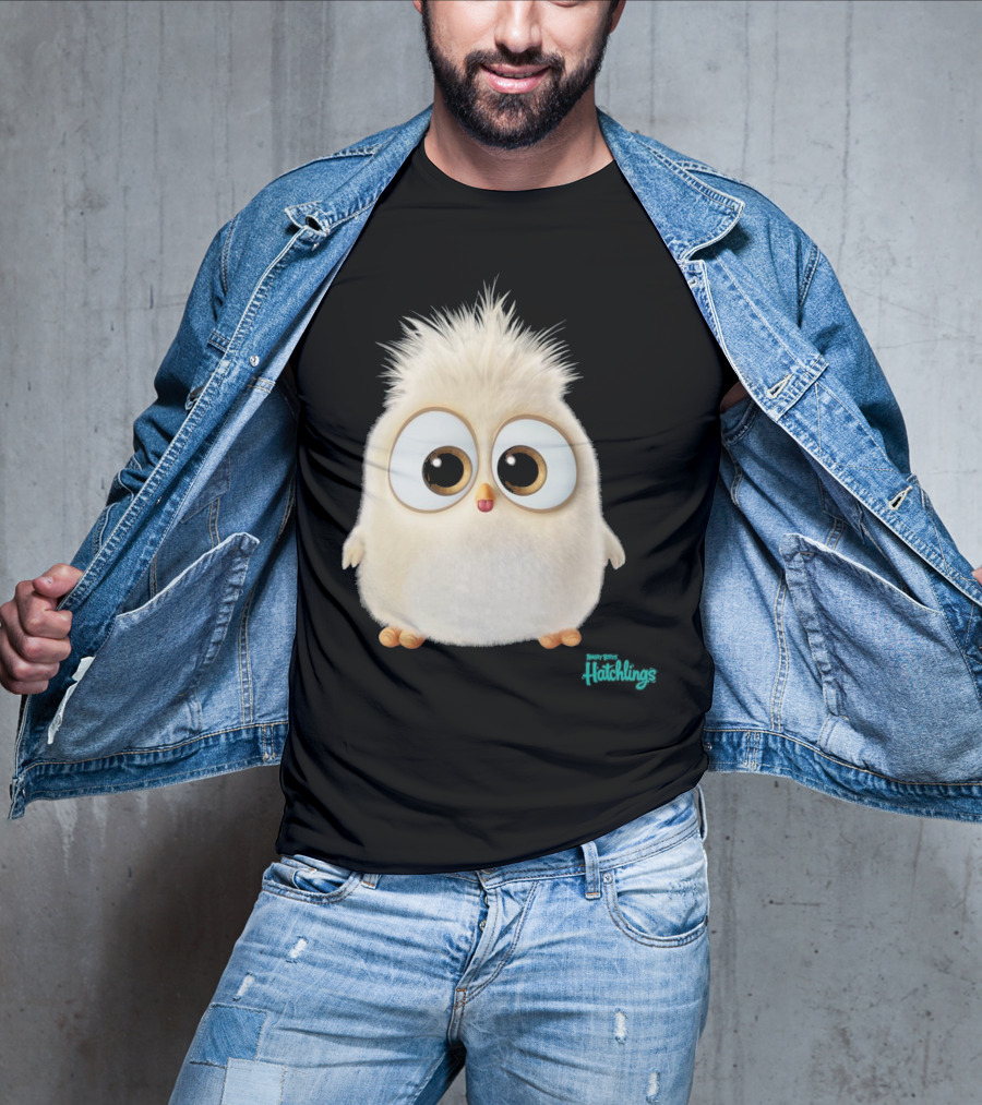 Angry Birds Hatchlings Cute Fuzzy Character T-Shirt