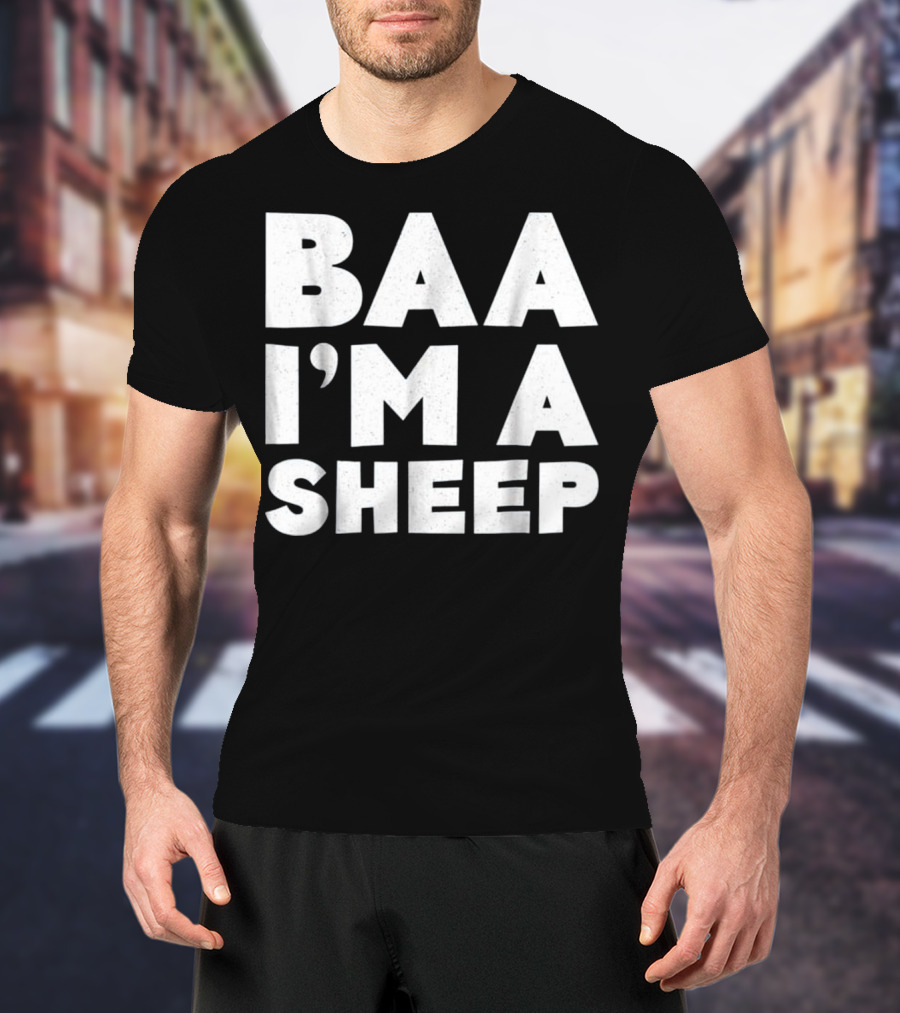 Baa I'm A Sheep Playful T-Shirt