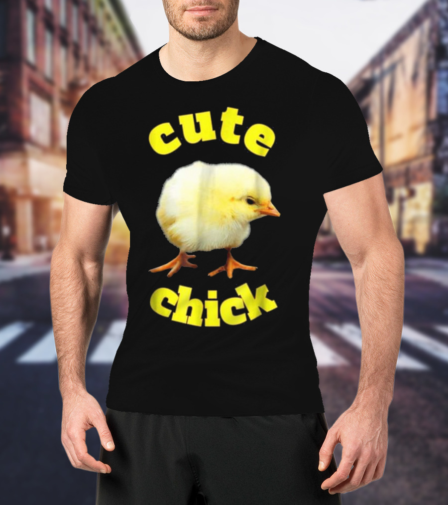 Cute Chick Fluffy Baby Chicken T-Shirt